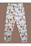 Long-Sleeved Patterned Kids Pajama Set #printedkidspajamas #laundrygarden #giraffepattern - 3