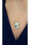 Tarot Necklace Steel Women's Necklace the World Gold Color - 4