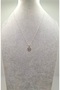 Silver Color Taurus Zodiac Sign Model Necklace