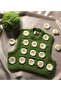 Women's Flower Detailed Sweater - Hand Knitted
