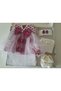 Baby Girl 4-Piece Mevlüt Set 0-3 Months and 3-6 Months Wedding Dress Evening Dress Baby Birth Baby Shower Gift - 2