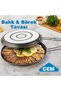 32 cm Fireproof Non-Stick Cem Fish and Pastry Pan - Two Sided - 4