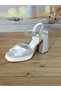 Women's 10 Cm Platform Heel Stone Wedding Dress Shoes - 5