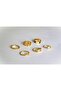 6-Piece Floral Patterned Ring and Joint Set