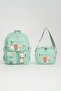 Kawaii Korean Style Accessory Primary School Backpack Girl and Thermal Insulated Thermos Lunch Bag Set