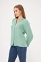 Women's Muslin Fabric Sleeve Elastic Shirt - 6