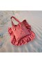 Pötikare Pattern Ruffled Bag