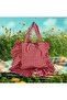 Pötikare Pattern Ruffled Bag - 4