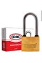 50mm Yellow Padlock Long Shoes - 1 Piece