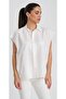 Women's Sleeveless Shirt White - 2
