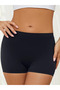 Women's laser cut seamless white black women's boxer panties 4 pack regular waist - 5