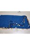 Handmade Coin Sequin Writing, Cheesecloth Yemeni, Scarf, 4 Edges Embroidered