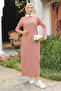 Women's Transfer Patterned Knitwear Dress - 4