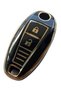 Suzuki Vitara Swift Sx4 Compatible Smart Remote Case Key Cover Auto Keychain Black Gold - 2