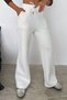 Women's Wide Leg High Waist Fleece Winter Sweatpants 3025 - 2