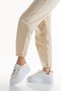 White Women's Skin Stoned Laced Orthopedic Sports - 4