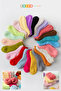 5 Pairs of Autumn and Winter Women's Terry Socks Set (Extra Soft) - 2