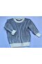 Striped Thessaloniki Knitted Oversize Children's Sweater (Wide Fit, Please Choose the Full Size) - 4