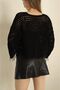 Women's Tasseled Patterned Openwork Seasonal Open Front Knitwear Cardigan 100% Cotton - 4