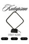 Dikey Kare Led Abajur - 2