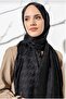 Jacquard Silky - Houndstooth Patterned Shawl