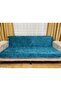 Favorite Sponge Non-Slip Petrol Color Sofa Bed Sofa Cover - 3