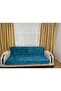 Favorite Sponge Non-Slip Petrol Color Sofa Bed Sofa Cover - 2