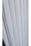 White 1/3 Dense Pleated Tulle Curtain with Vertical Stripes, Wrinkle-Free, No Ironing Required, Suitable for Any Room - 4