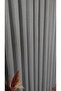 Gray Linen Tulle Curtain 1/3 Dense Pleats Wrinkle-Free No Ironing Required Suitable for Any Room Modern - 3