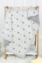 Knitwear Knitted Baby Blanket for Baby Girl and Boy Gray Koala 90cm X110Cm - 4