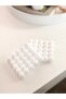 Bubble Coaster - Set of 2 - White - 3