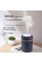 White Mini Air Humidifier with Led Car Office Humidifier Steam Machine Diffuser Steam Machine - 2