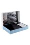 Karna Loft Double Mach Cotton Satin Duvet Cover Set Black - Dark Gray - 2