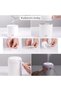 White Mini Air Humidifier with Led Car Office Humidifier Steam Machine Diffuser Steam Machine - 5
