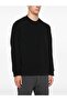 Men's Black Sweatshirt - Solid Color, Logo, 6D1Mq9 1Jhsz-0999 - 3