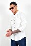 Stone Double Pocket Covered Shirt - 3