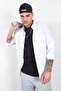 Slim Fit 100% Cotton Button-Down Collar Oxford White Men's Shirt |   Me23S116596 - 2