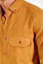 Mustard Double Pocket Flap Men's Shirt |   Ee111241-1241 - 4