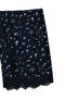 Cotton Cuffed Lace Pajama Shorts for Women - 2