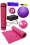 Pilates Mat Pilates Rubber Jump Rope Yoga Block Octagonal Rubber 20 cm and 55 cm Pilates Ball