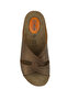 Cross Striped Orthopedic Thick Sole Heel Spur Gel Comfortable Indoor Slippers-Mila - 6