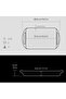 Cast Rectangular Grill Pan Cast Iron Solid Handle Size 22x32cm - 3