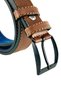 3cm Classic Faux Leather Children's Belt Girls Boys School Belt Brown - 6