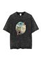 Mi̇ngalondon Washable Little Witch Kiki Unisex Vintage T-Shirt - 2