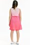 Waist Detailed Gradient Girl's Dress - Pink - 5