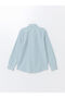 Slim Fit Long Sleeve Dobby Men's Shirt - 6