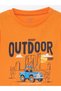 Lcw Crew Neck Sleeveless Printed Baby Boy Undershirt and Shorts Set of 2 - 6