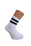 Yaade Kids Tennis Unisex Socks Toe Seamless White 4pairs
