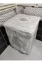 Ecru Washing Machine Cover Powder Pink Decoration - 2