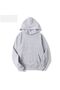 2 Yarn Kangaroo Pocket, Hooded Girl's Sub-Top Tracksuit Set - 2